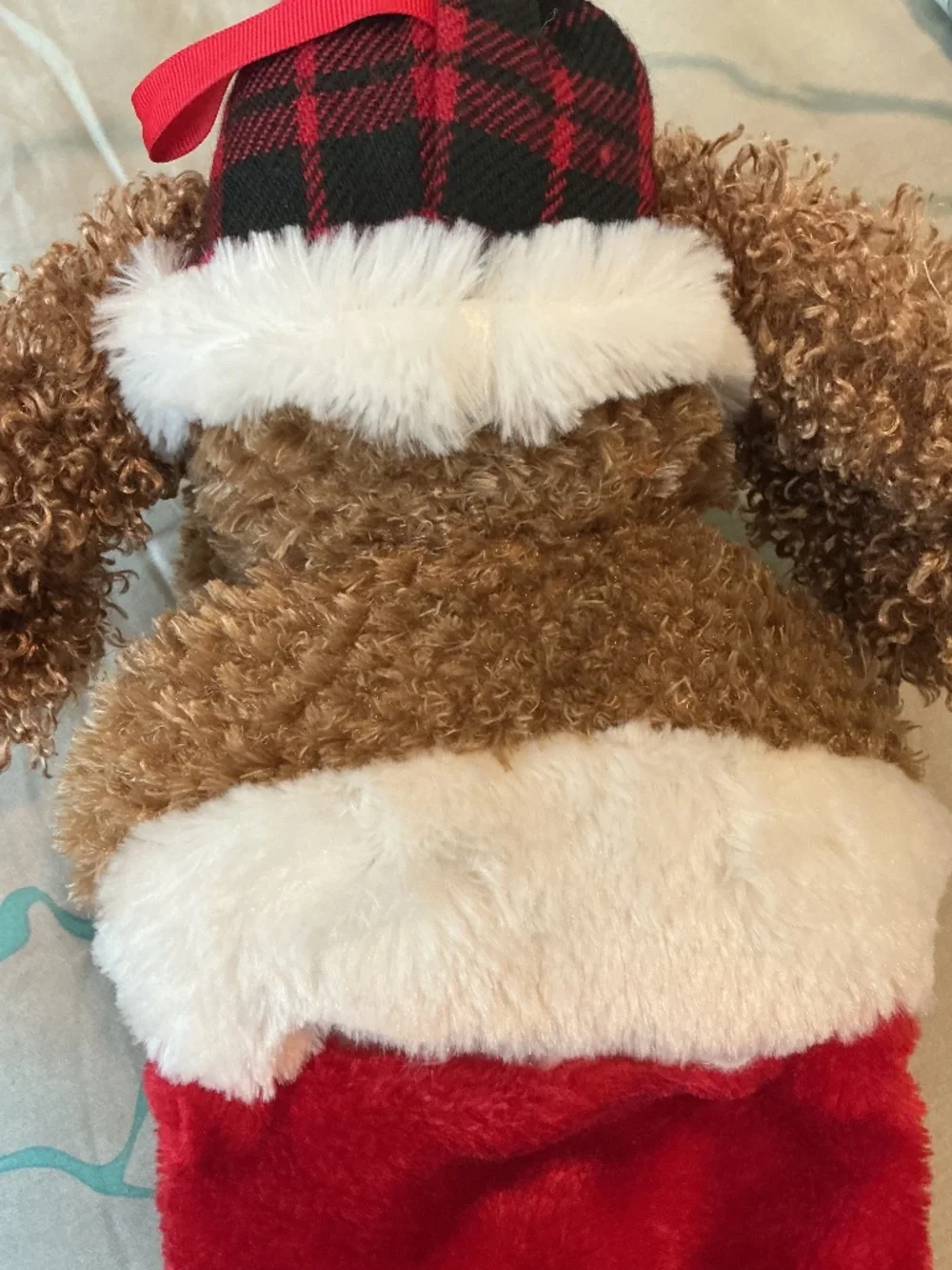 Greatest puppy dog Christmas stocking ever!